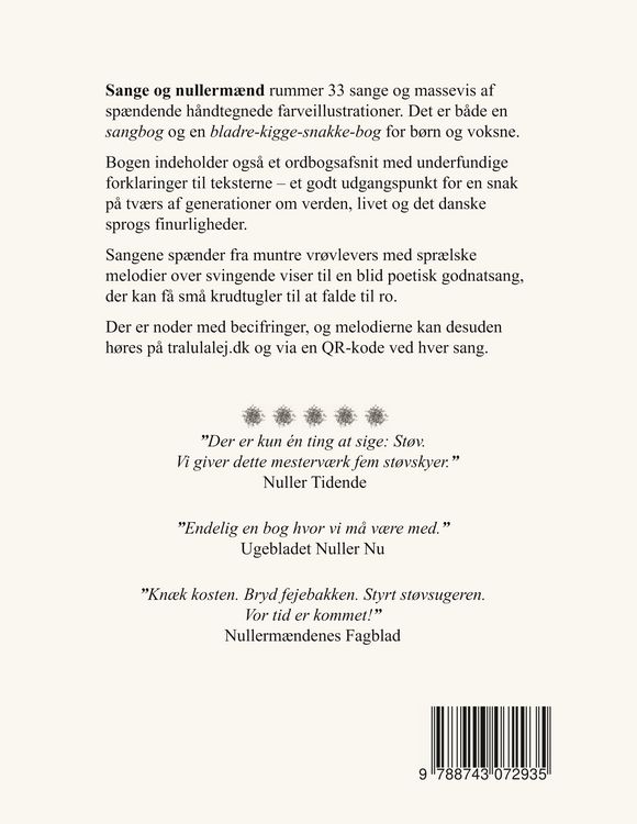 Produktbild: Sange og nullerm&aelig;nd