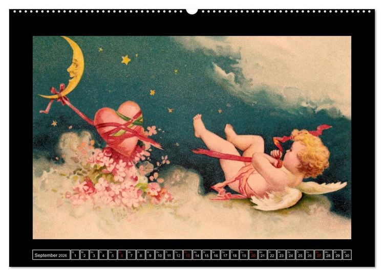 Produktbild: Liebesboten (Wandkalender 2026 DIN A2 quer), CALVENDO Monatskalender
