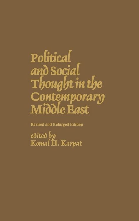 Produktbild: Political and Social Thought in the Contemporary Middle East