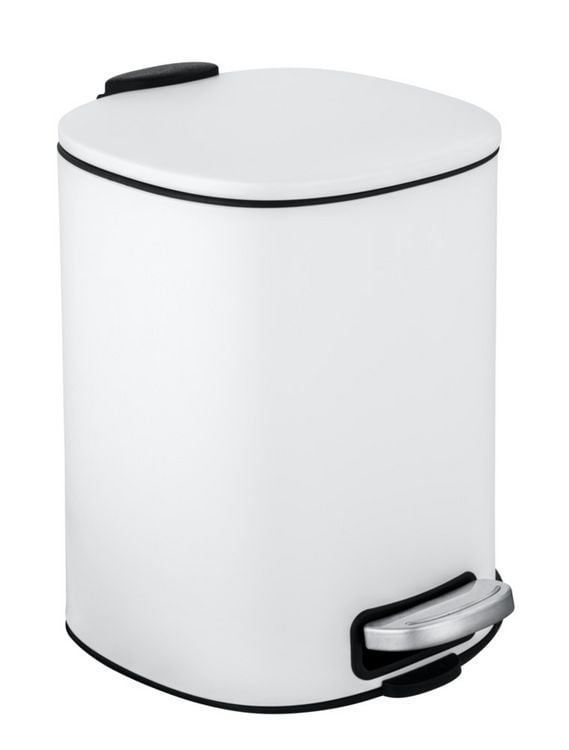 Produktbild: Treteimer Mod. Alassio, Wei&szlig; 5 L, mit Easy-Close Absenkautomatik