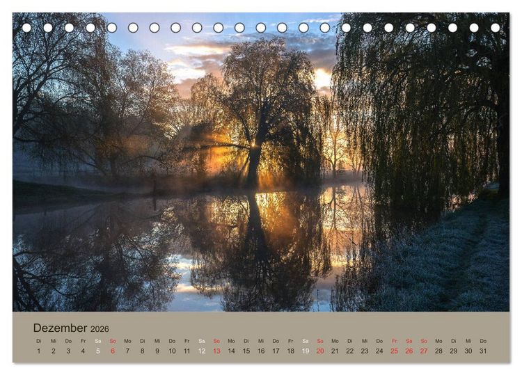 Produktbild: Lichtstimmungen im sch&ouml;nen Schleswig Holstein (Tischkalender 2026 DIN A5 quer), CALVENDO Monatskalender