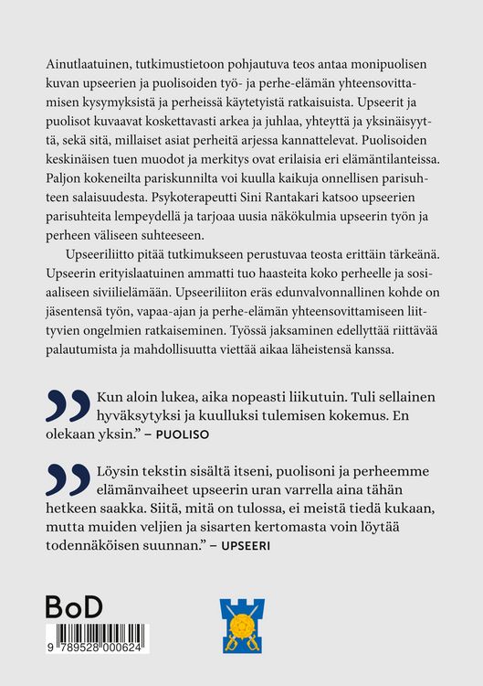 Produktbild: Upseerin rinnalla
