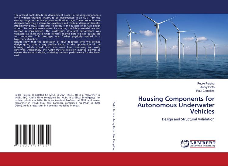Produktbild: Housing Components for Autonomous Underwater Vehicles