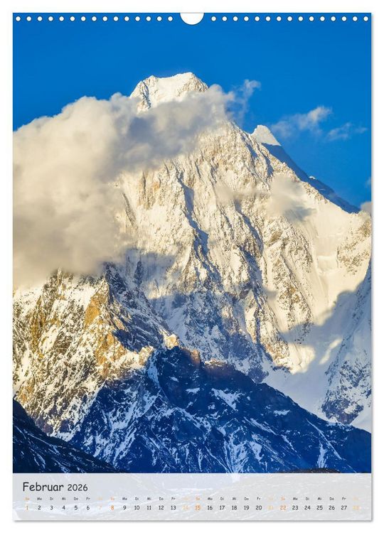 Produktbild: Bergriesen des Karakorum (Wandkalender 2026 DIN A3 hoch), CALVENDO Monatskalender