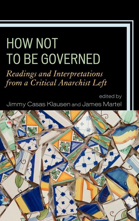 Produktbild: How Not to Be Governed
