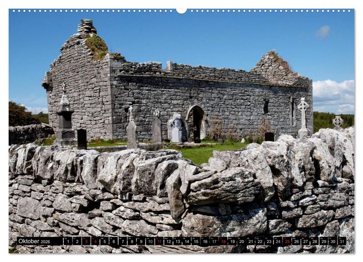 Produktbild: Irland - Gr&uuml;ne Insel mit Seele (Wandkalender 2026 DIN A2 quer), CALVENDO Monatskalender