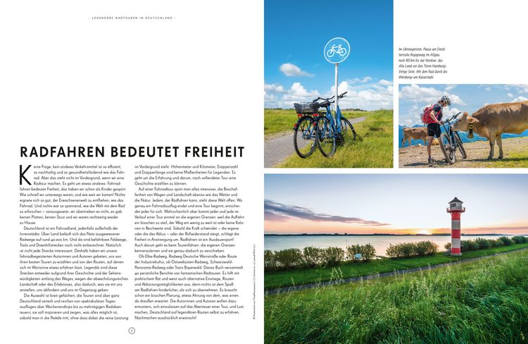 Produktbild: Lonely Planet Bildband Legend&auml;re Radtouren in Deutschland