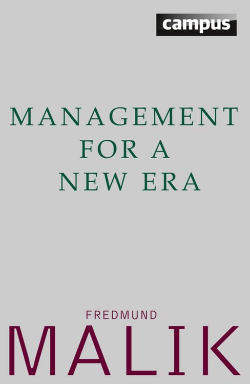 Produktbild: Management For a New Era