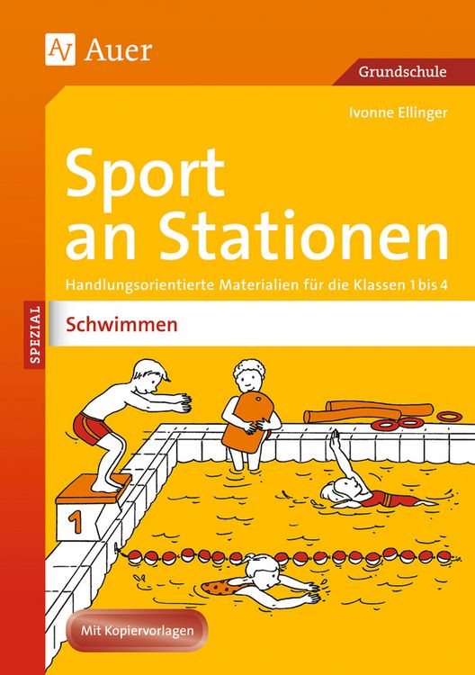 Produktbild: Sport an Stationen Spezial Schwimmen