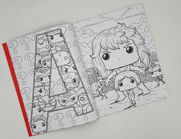 Produktbild: Marvel: Das offizielle Avengers Funko Pop!-Malbuch