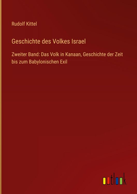 Produktbild: Geschichte des Volkes Israel