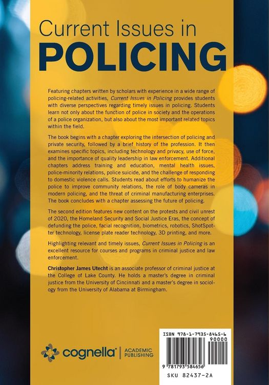 Produktbild: Current Issues in Policing
