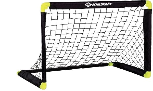 Produktbild: Schildkr&ouml;t 970987 - Faltbares Fussball Tor, Kunststoff, 90 x 60 x 60cm, freistehend f&uuml;r In- und Outdoor, inkl. 4 Erdhaken