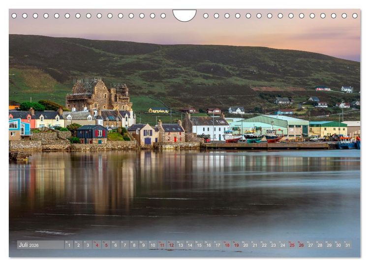 Produktbild: Wildes Shetland, die Wikinger-Inseln am Rande der Welt. (Wandkalender 2026 DIN A4 quer), CALVENDO Monatskalender