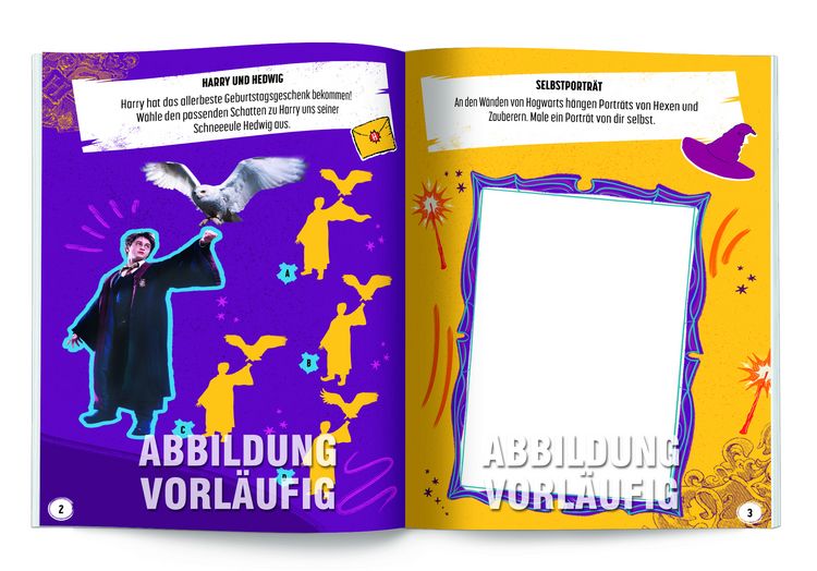 Produktbild: Wizarding World&trade; - Harry Potter&trade; Stickerspa&szlig; f&uuml;r Zauberfans