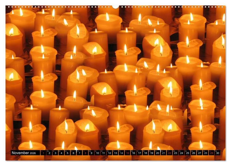 Produktbild: Feuer &bull; W&auml;rme, Licht & Gefahr (Wandkalender 2026 DIN A2 quer), CALVENDO Monatskalender