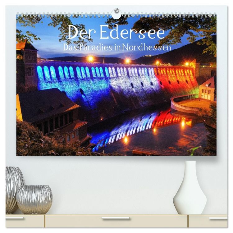 Produktbild: Der Edersee - Das Paradies in Nordhessen (hochwertiger Premium Wandkalender 2027 DIN A2 quer), Kunstdruck in Hochglanz