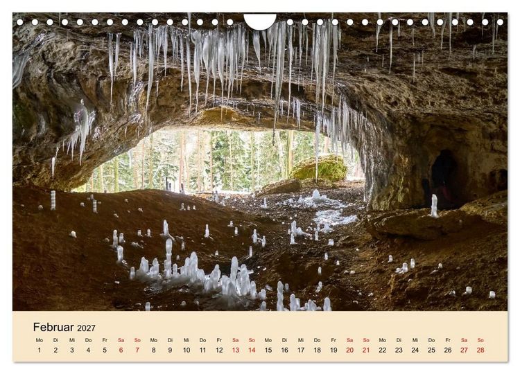Produktbild: Franken - eine Region voller Naturwunder (Wandkalender 2027 DIN A4 quer), CALVENDO Monatskalender