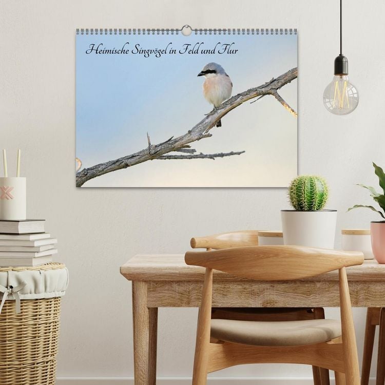 Produktbild: Heimische Singv&ouml;gel in Feld und Flur (Wandkalender 2026 DIN A3 quer), CALVENDO Monatskalender