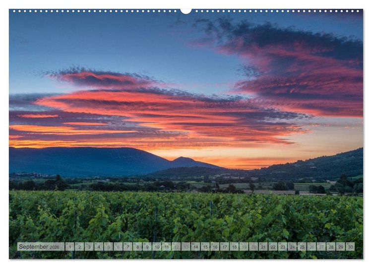 Produktbild: Provence von Christian Heeb (Wandkalender 2026 DIN A2 quer), CALVENDO Monatskalender