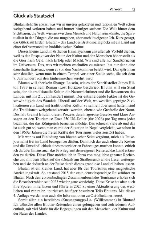 Produktbild: TRESCHER Reisef&uuml;hrer Bhutan