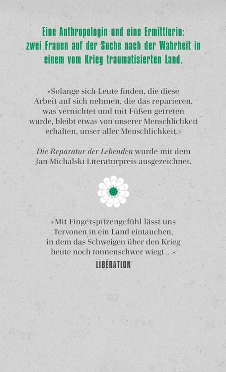 Produktbild: Die Reparatur der Lebenden