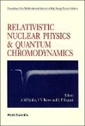 Produktbild: Relativistic Nuclear Physics and Quantum Chromodynamics - Proceedings of Xth International Seminar on High Energy Physics Problems