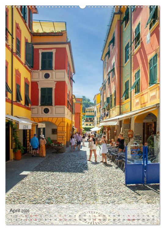 Produktbild: Portofino - Im Herzen der italienischen Riviera!! (Wandkalender 2026 DIN A2 hoch), CALVENDO Monatskalender