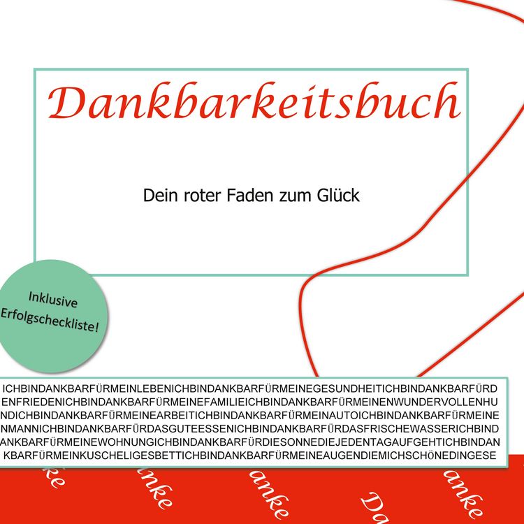 Produktbild: Dankbarkeitsbuch
