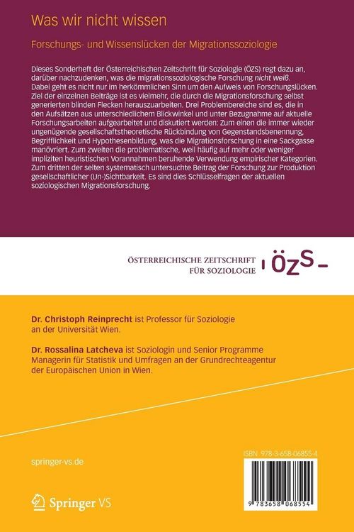 Produktbild: Was wir nicht wissen