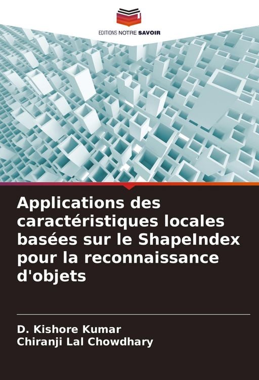 Produktbild: Applications des caract&eacute;ristiques locales bas&eacute;es sur le ShapeIndex pour la reconnaissance d'objets