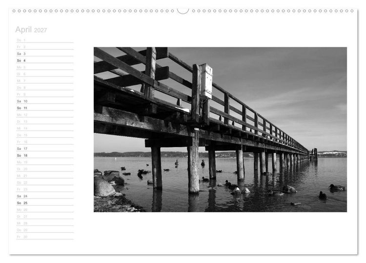 Produktbild: Bilder vom See (hochwertiger Premium Wandkalender 2027 DIN A2 quer), Kunstdruck in Hochglanz