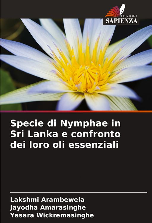 Produktbild: Specie di Nymphae in Sri Lanka e confronto dei loro oli essenziali