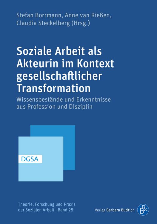 Produktbild: Soziale Arbeit als Akteurin im Kontext gesellschaftlicher Transformation