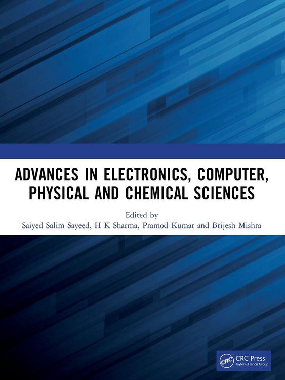 Produktbild: Advances in Electronics, Computer, Physical and Chemical Sciences