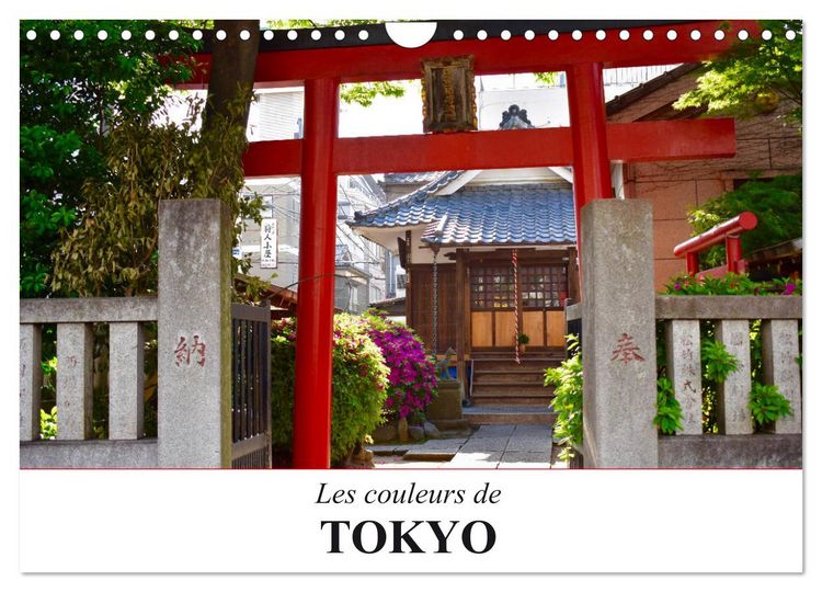 Produktbild: Les couleurs de Tokyo (Calendrier mural 2026 DIN A4 vertical), CALVENDO calendrier mensuel