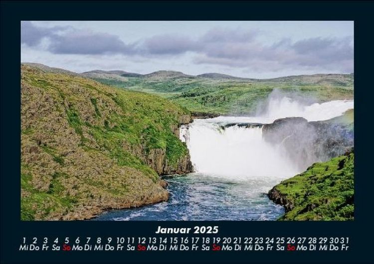 Produktbild: Naturlandschaften 2025 Fotokalender DIN A5