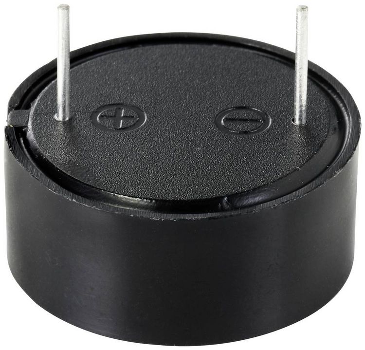 Produktbild: TRU COMPONENTS TC-10475824 Piezo-Signalgeber Ger&auml;usch-Entwicklung: 80 dB Spannung: 12 V/DC Dauerton 1 St.