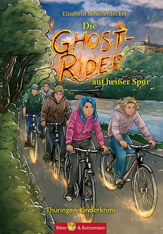 Produktbild: Die Ghost-Rider auf hei&szlig;er Spur - Ein Th&uuml;ringen-Kinderkrimi