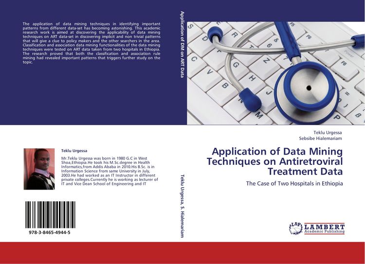 Produktbild: Application of Data Mining Techniques on Antiretroviral Treatment Data