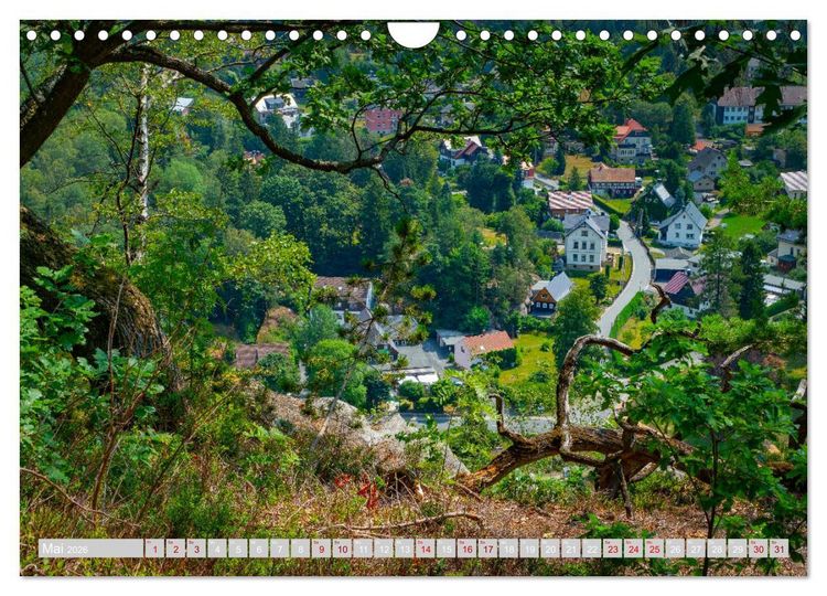 Produktbild: Naturpark Zittauer Gebirge (Wandkalender 2026 DIN A4 quer), CALVENDO Monatskalender
