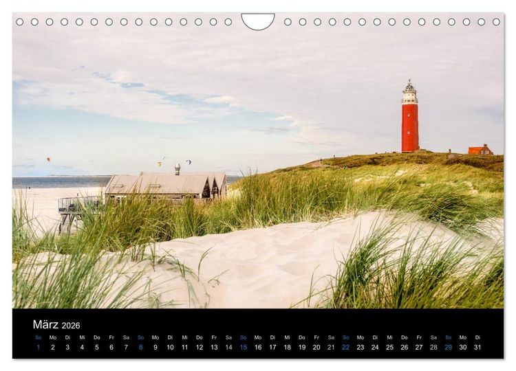 Produktbild: Gr&uuml;&szlig;e aus Texel (Wandkalender 2026 DIN A4 quer), CALVENDO Monatskalender