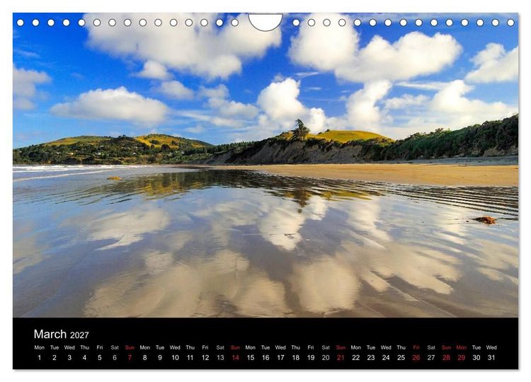 Produktbild: New Zealand (Wall Calendar 2027 DIN A4 landscape), CALVENDO 12 Month Wall Calendar