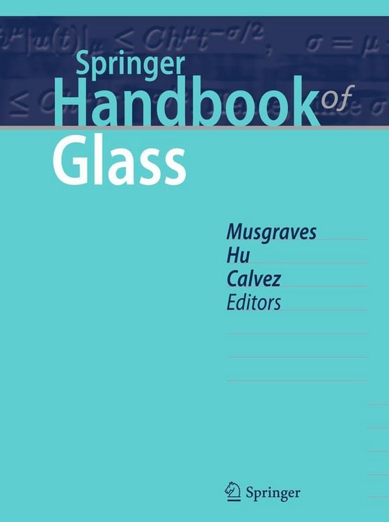 Produktbild: Springer Handbook of Glass