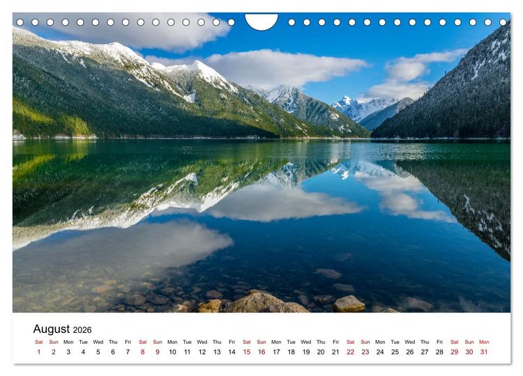 Produktbild: Canada&rsquo;s awe-inspiring sights (Wall Calendar 2026 DIN A4 landscape), CALVENDO 12 Month Wall Calendar