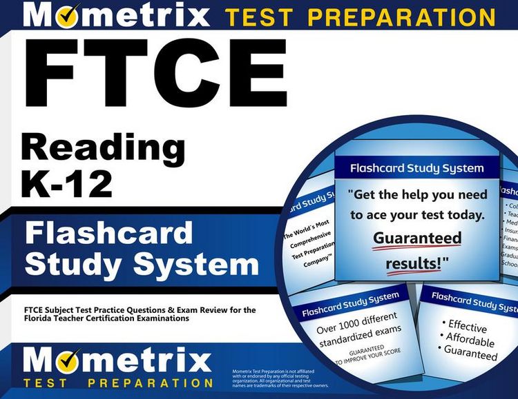 Produktbild: FTCE Reading K-12 Flashcard Study System