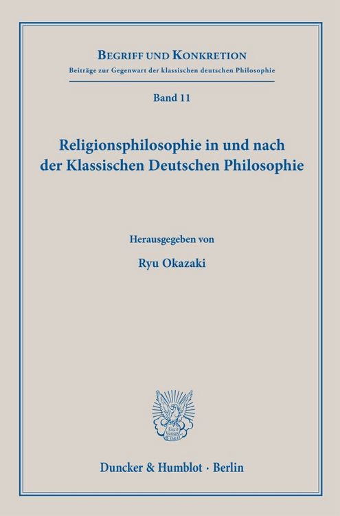 Produktbild: Religionsphilosophie in und nach der Klassischen Deutschen Philosophie.