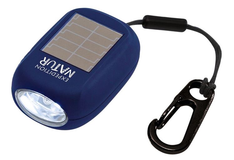 Produktbild: Expedition Natur Mini-Dynamo-Solar Taschenlampe VE 8