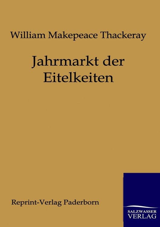 Produktbild: Jahrmarkt der Eitelkeiten