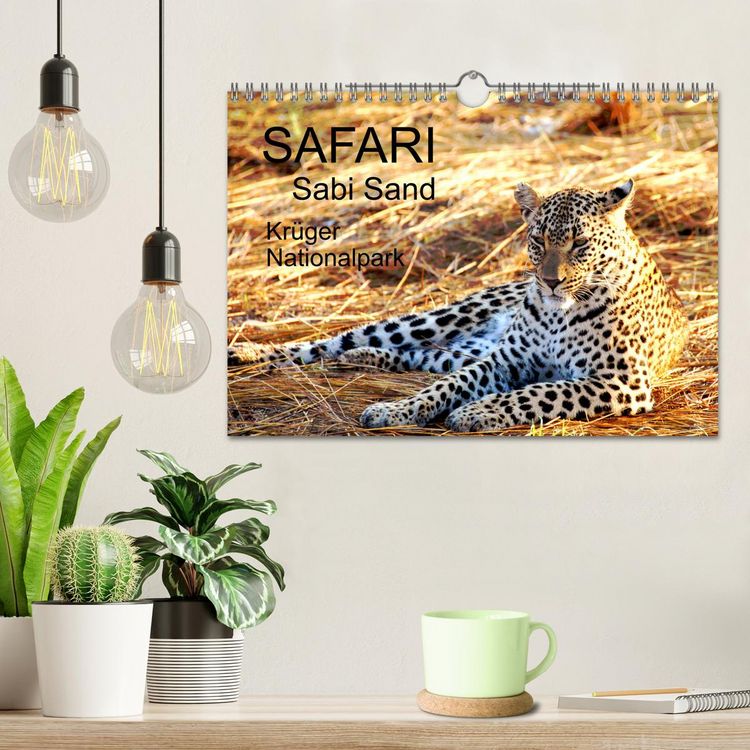 Produktbild: Safari / Afrika (Wandkalender 2026 DIN A4 quer), CALVENDO Monatskalender